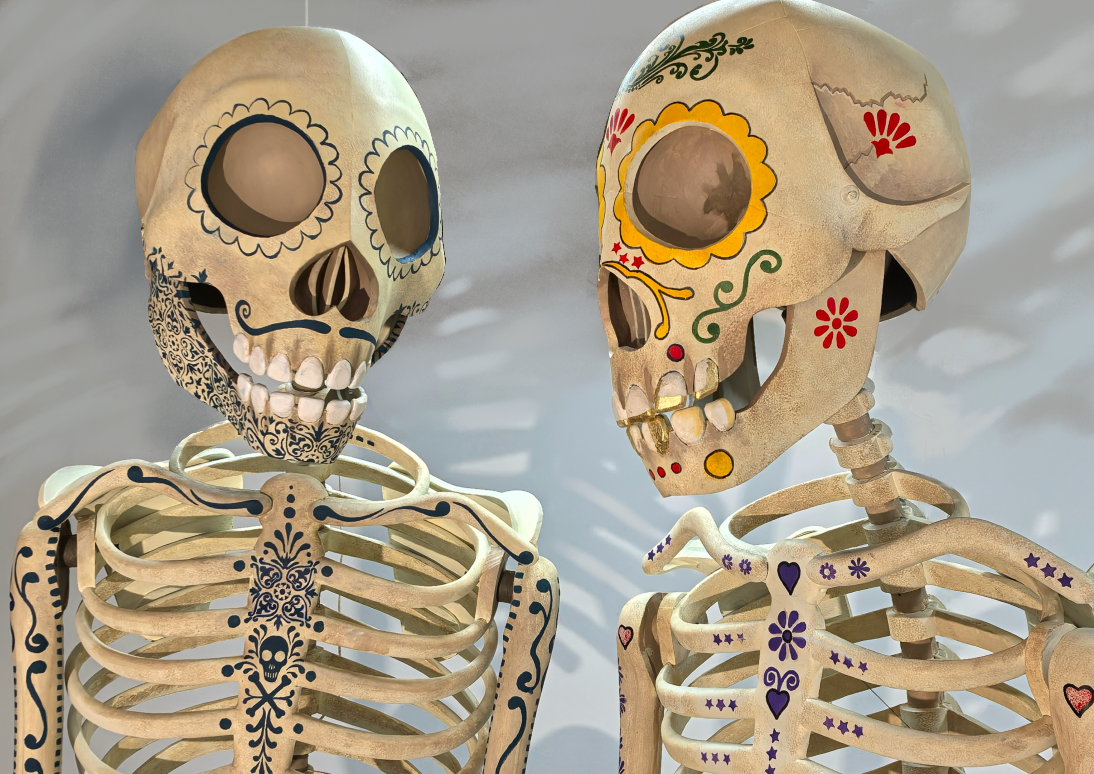 Early face details